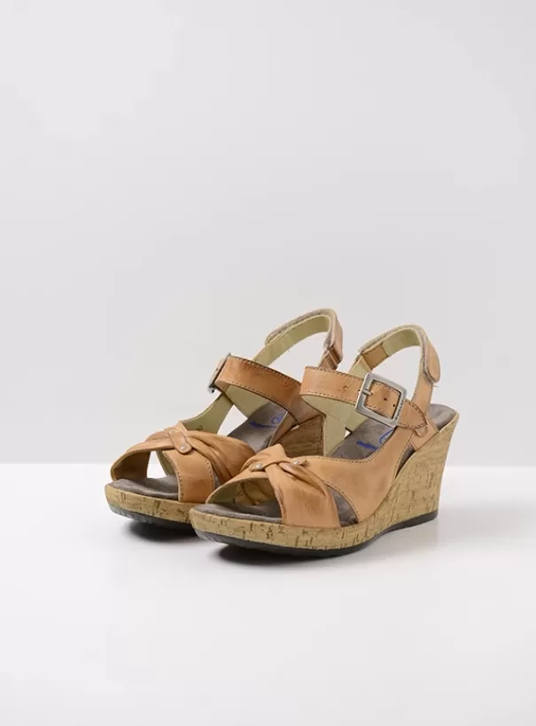 Sandalen<Wolky Ixia 2 naturel leer