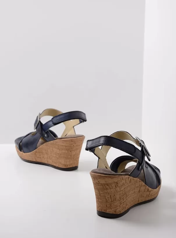 Sandalen | Voorjaar/zomer 2024<Wolky Ixia 2 blauw leer