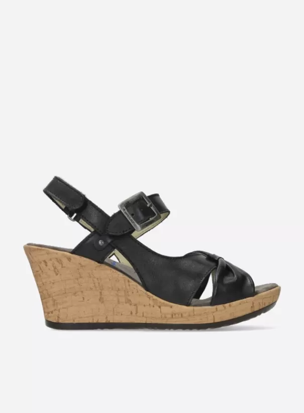 Sandalen | Voorjaar/zomer 2024<Wolky Ixia 2 zwart leer