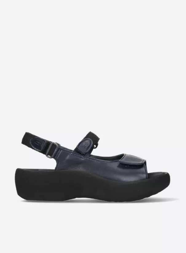 Volle voeten | Sandalen<Wolky Jewel blauw leer