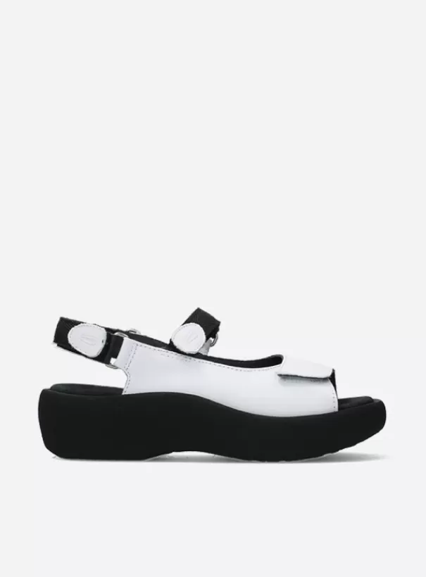 Volle voeten | Sandalen<Wolky Jewel wit leer