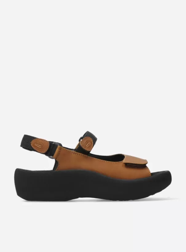 Volle voeten | Sandalen<Wolky Jewel cognac leer