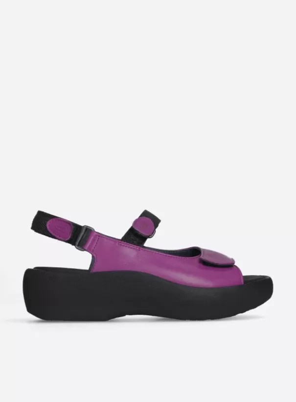 Volle voeten | Sandalen<Wolky Jewel fuchsia leer