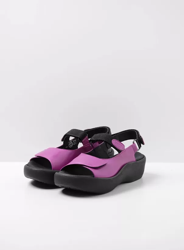 Volle voeten | Sandalen<Wolky Jewel fuchsia leer