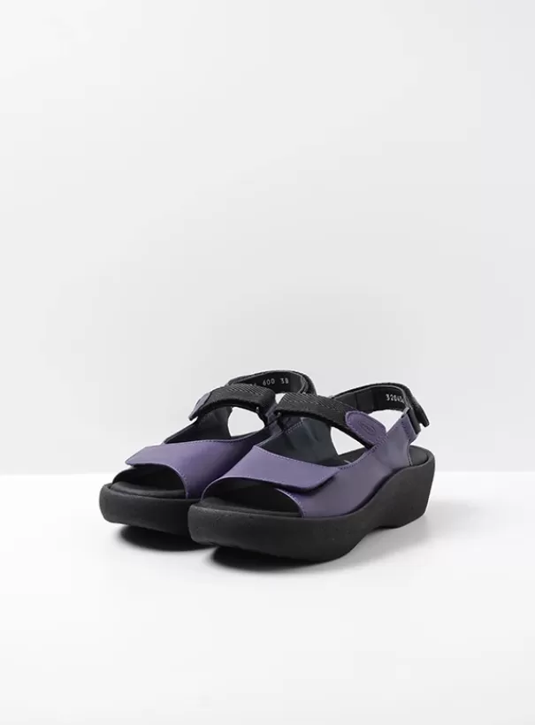 Volle voeten | Sandalen<Wolky Jewel paars leer