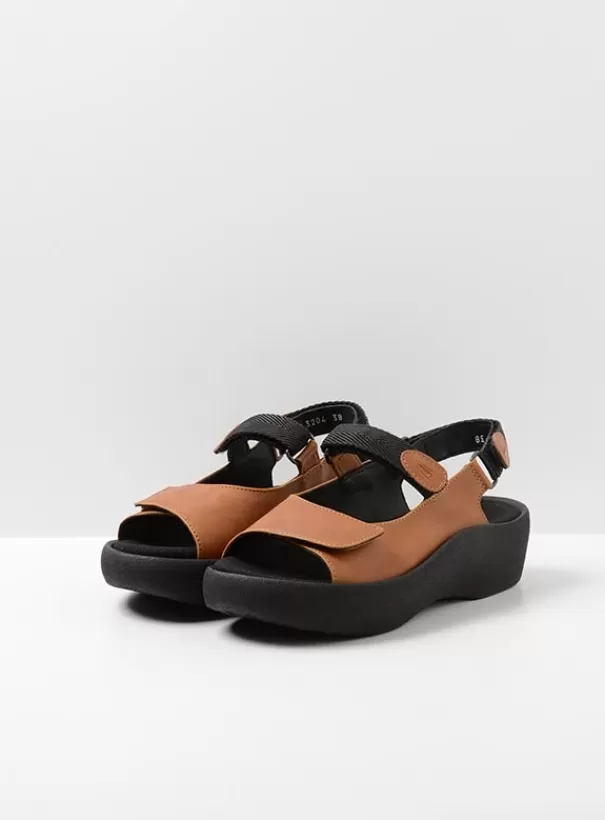 Sandalen | Voorjaar/zomer 2024<Wolky Jewel Vegan cognac