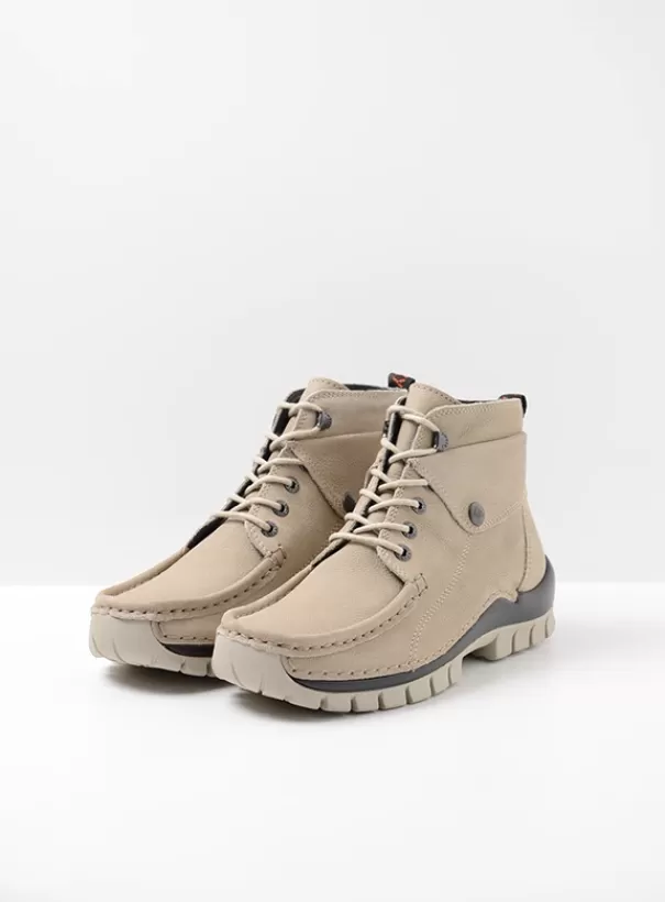 Hielspoor | Veterschoenen<Wolky Jump safari nubuck