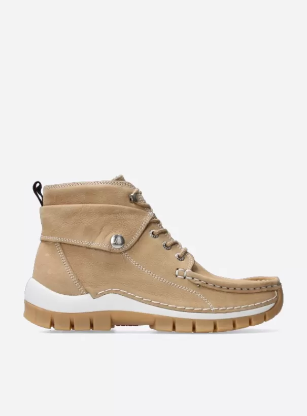 Veterschoenen<Wolky Jump Summer beige nubuck