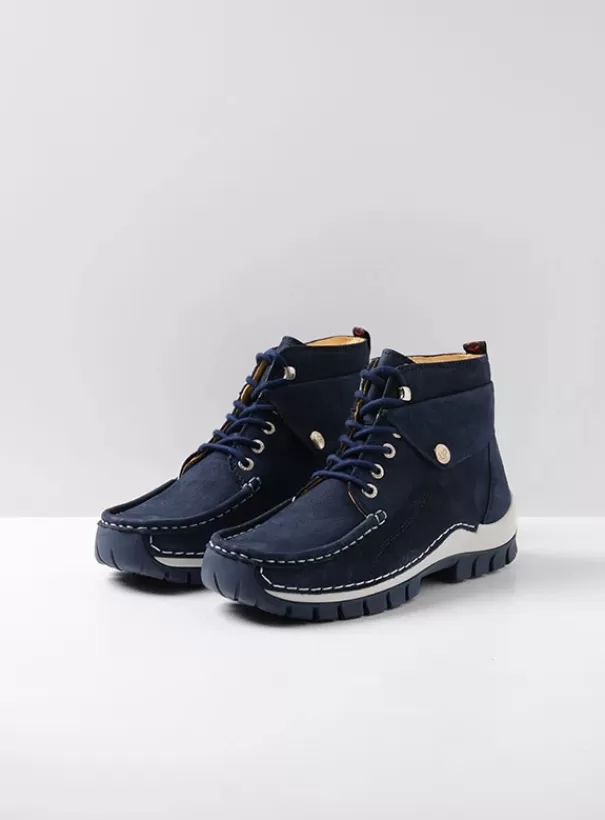 Veterschoenen | Voorjaar/zomer 2024<Wolky Jump Summer denim nubuck