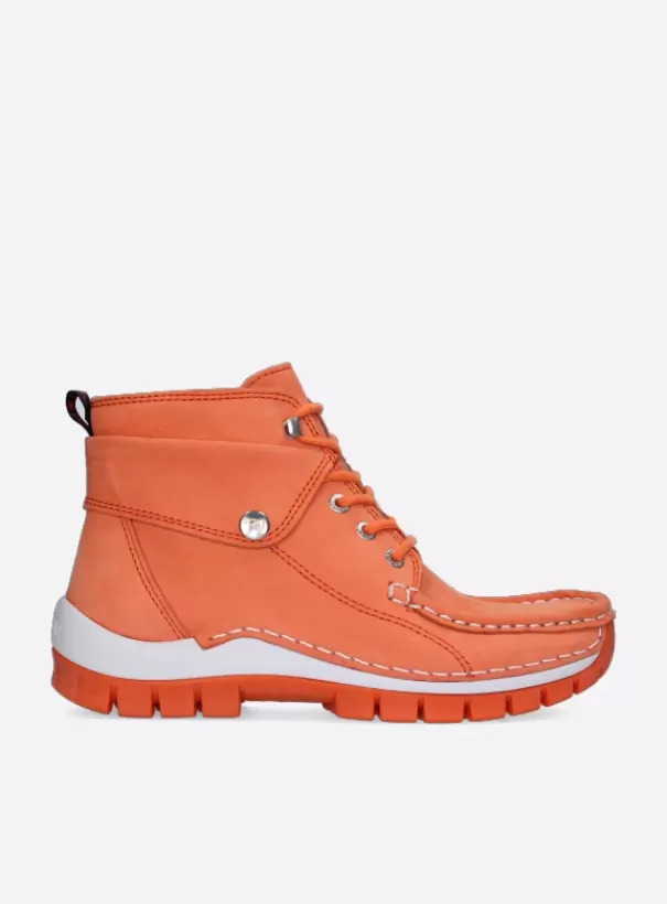 Veterschoenen | Voorjaar/zomer 2024<Wolky Jump Summer oranje nubuck