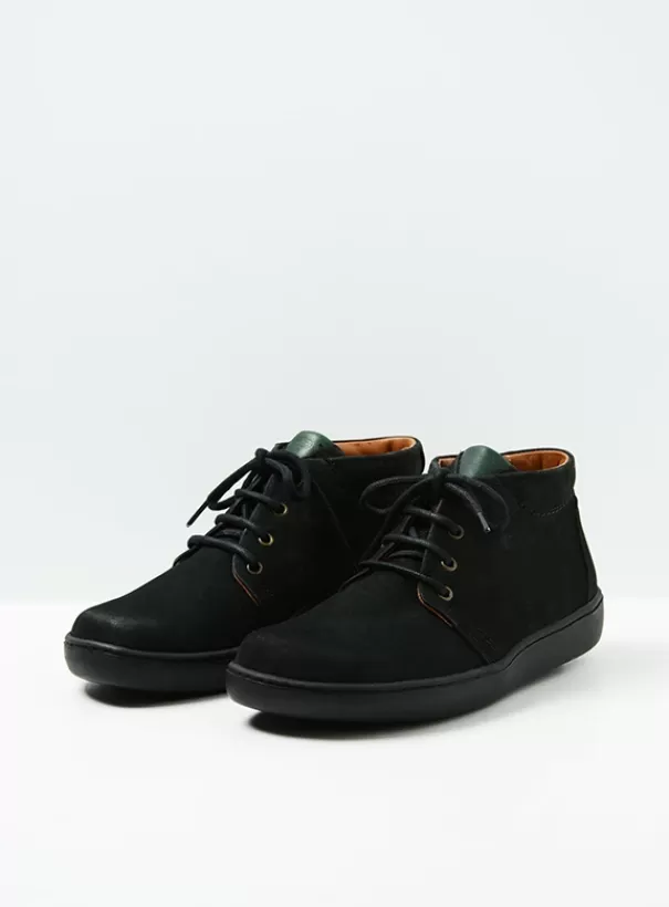 Volle voeten | Veterschoenen<Wolky Kansas Lady XW zwart nubuck