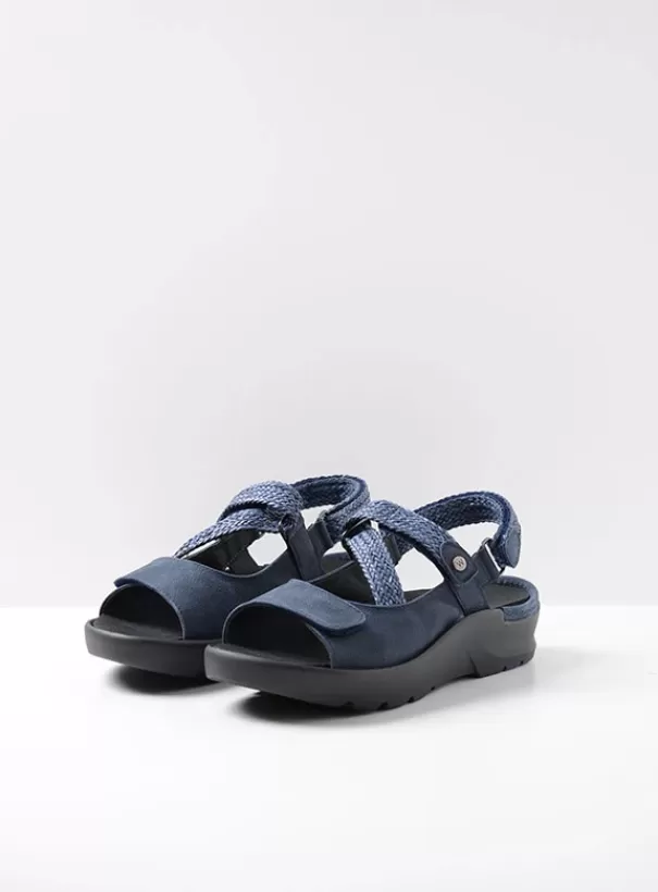 Sandalen | Voorjaar/zomer 2024<Wolky Lisse denim nubuck