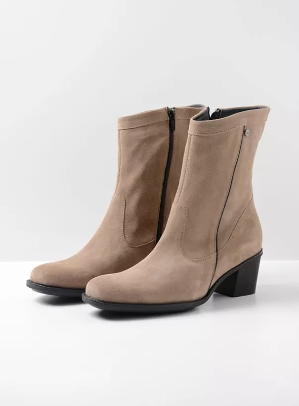 Enkellaarsjes | Laarzen<Wolky Mallow safari suede