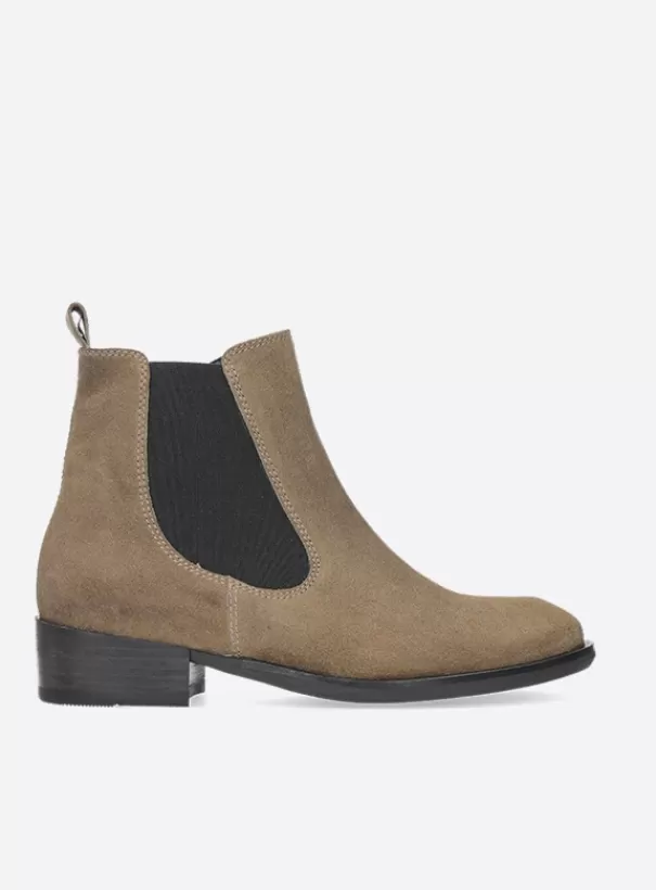 Enkellaarsjes<Wolky Masala taupe geborsteld suede