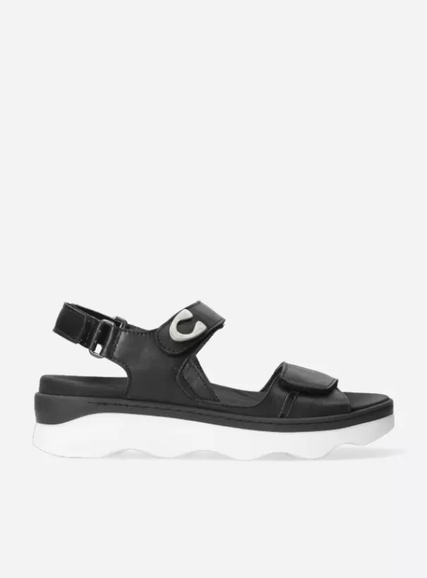 Sandalen | Voorjaar/zomer 2024<Wolky Medusa zwart/wit leer