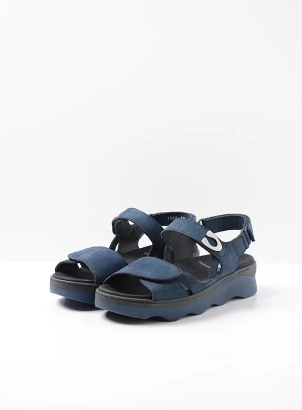 Sandalen | Voorjaar/zomer 2024<Wolky Medusa denim nubuck