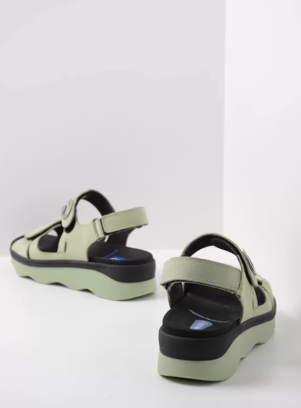 Sandalen | Voorjaar/zomer 2024<Wolky Medusa lichtgroen nubuck