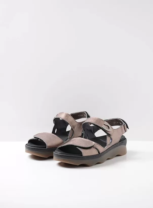 Sandalen | Voorjaar/zomer 2024<Wolky Medusa brons leer