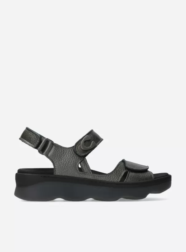 Sandalen | Voorjaar/zomer 2024<Wolky Medusa antraciet leer