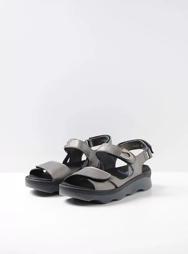 Sandalen | Voorjaar/zomer 2024<Wolky Medusa antraciet leer