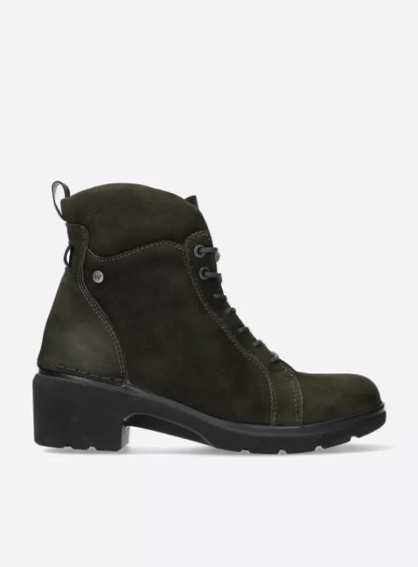 Hielspoor | Biker boots<Wolky Midi cactus nubuck