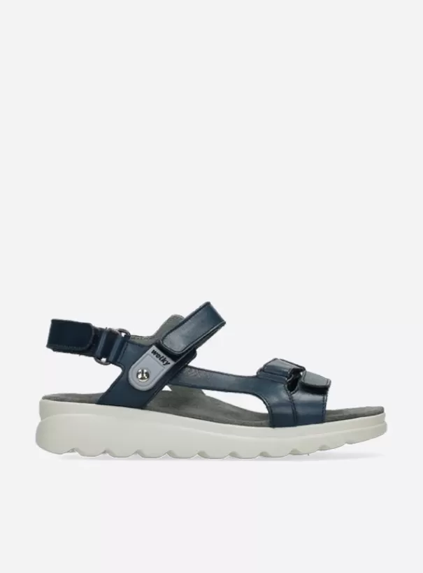 Sandalen | Voorjaar/zomer 2024<Wolky Mile blauw leer