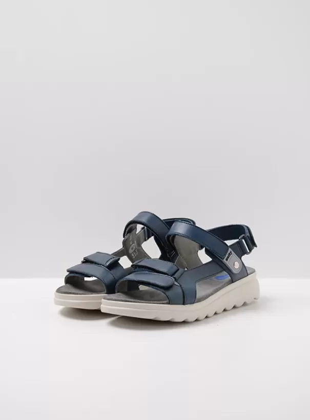 Sandalen | Voorjaar/zomer 2024<Wolky Mile blauw leer