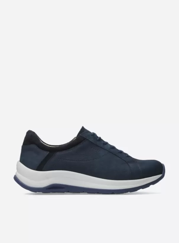 Wandelschoenen | Sneakers<Wolky Milton jeans nubuck