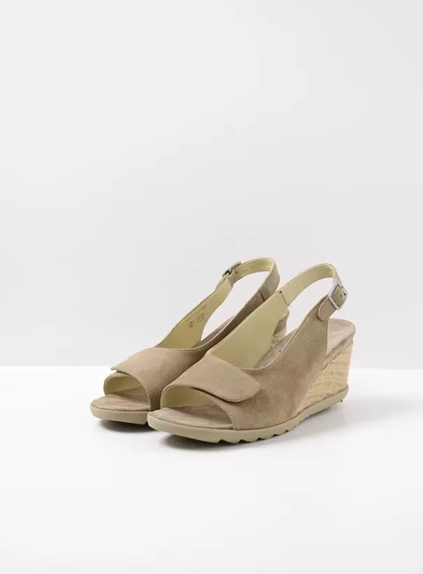 Sandalen | Voorjaar/zomer 2024<Wolky Murcia taupe suede