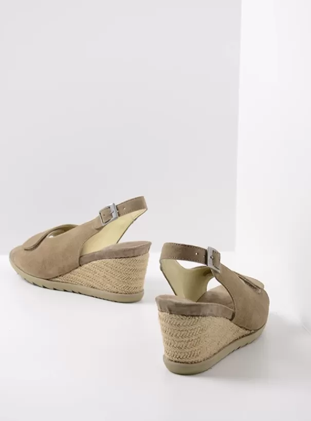 Sandalen | Voorjaar/zomer 2024<Wolky Murcia taupe suede