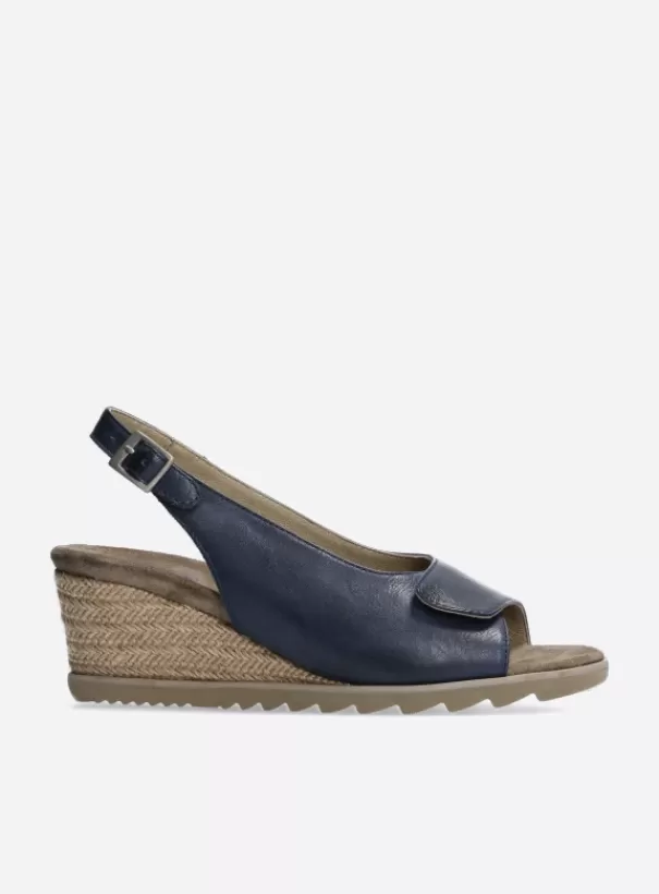 Sandalen | Voorjaar/zomer 2024<Wolky Murcia blauw leer