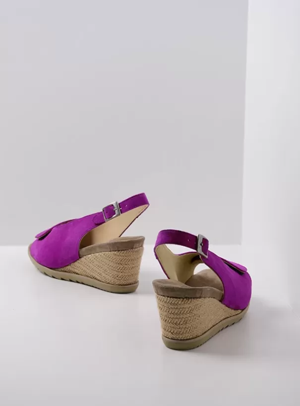 Sandalen<Wolky Murcia fuchsia suede