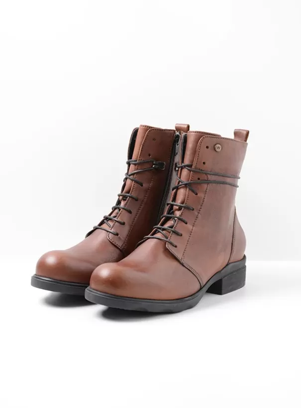 Hallux Valgus | Biker boots<Wolky Murray HV cognac leer