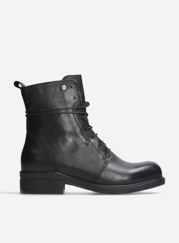 Hallux Valgus | Biker boots<Wolky Murray HV zwart leer