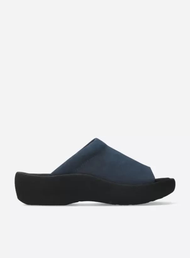 Slippers | Voorjaar/zomer 2024<Wolky Nassau denim nubuck