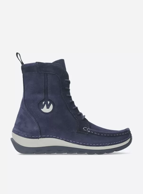 Laarzen | Veterschoenen<Wolky Ocean paars nubuck