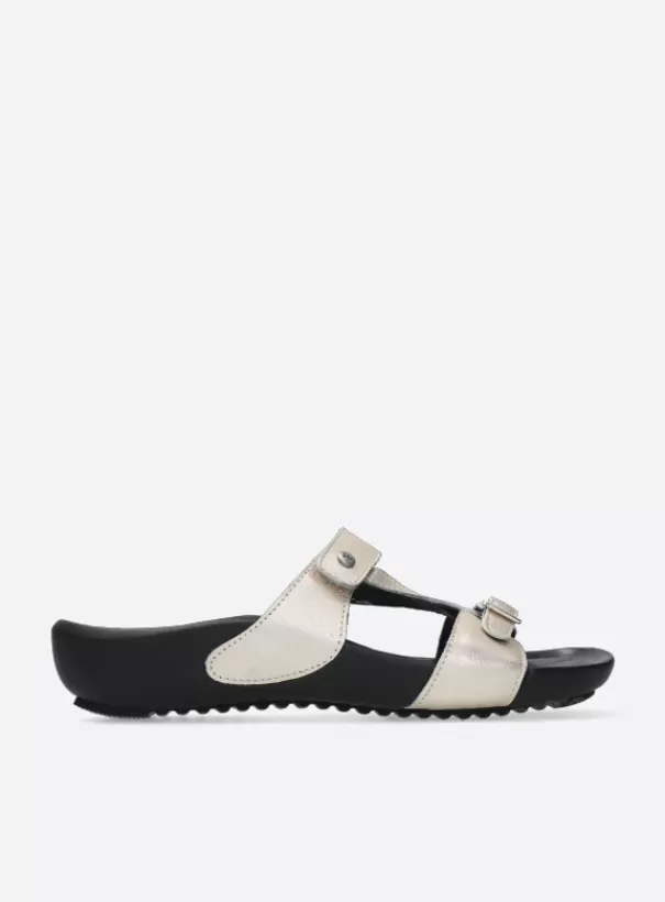 Slippers | Voorjaar/zomer 2024<Wolky O'Connor goud leer