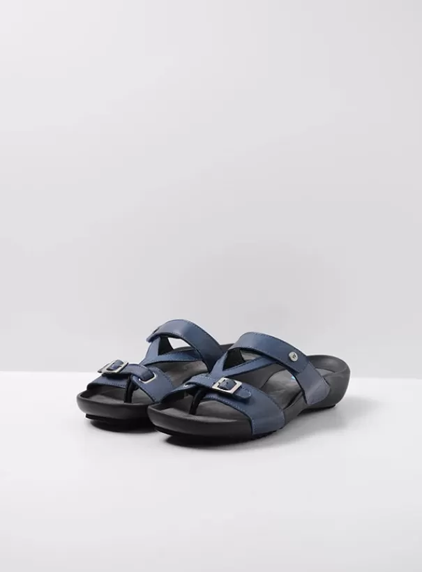 Slippers | Voorjaar/zomer 2024<Wolky O'Connor jeans leer