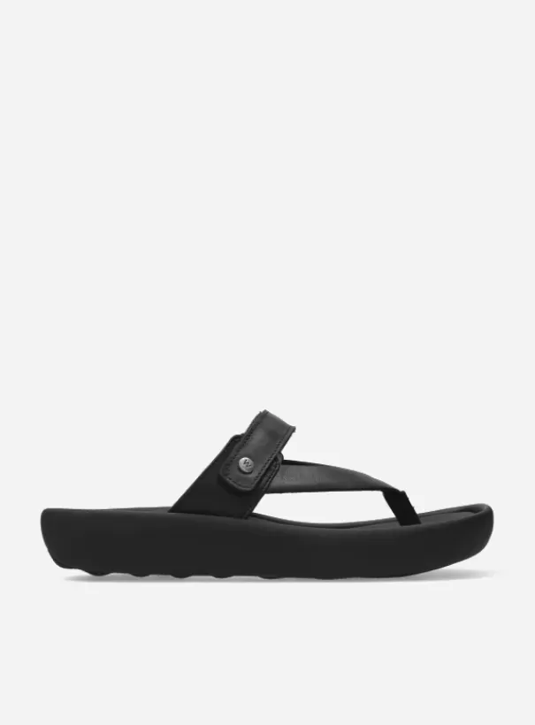 Slippers | Voorjaar/zomer 2024<Wolky Peace zwart leer