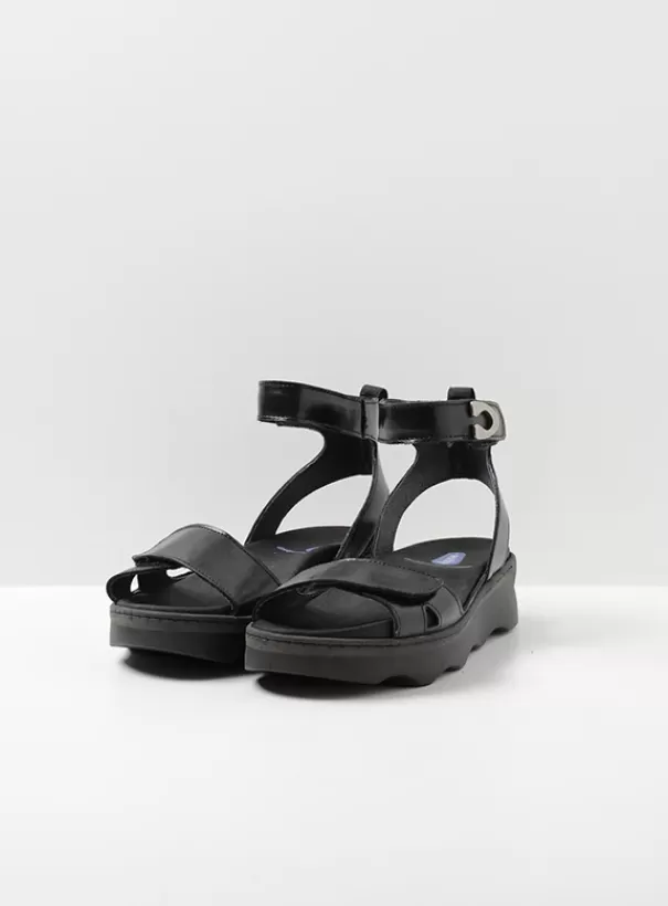 Sandalen<Wolky Plata zwart leer