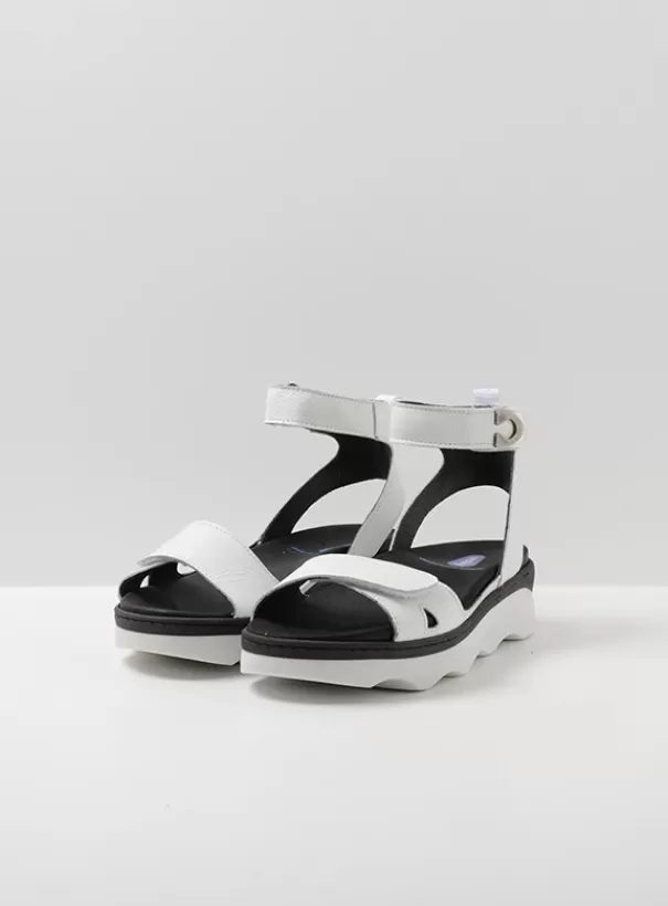 Sandalen<Wolky Plata wit leer