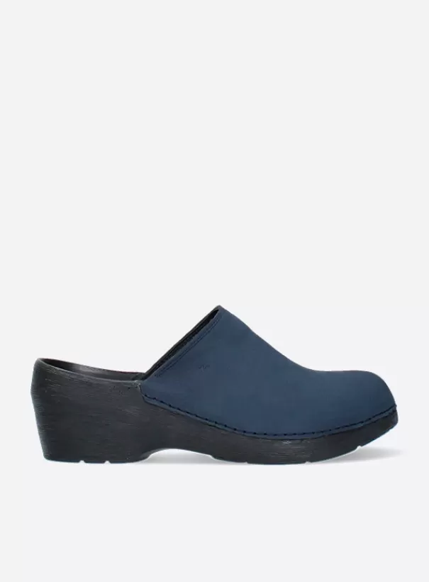 Klompen | Voorjaar/zomer 2024<Wolky PRO-Clog blauw nubuck