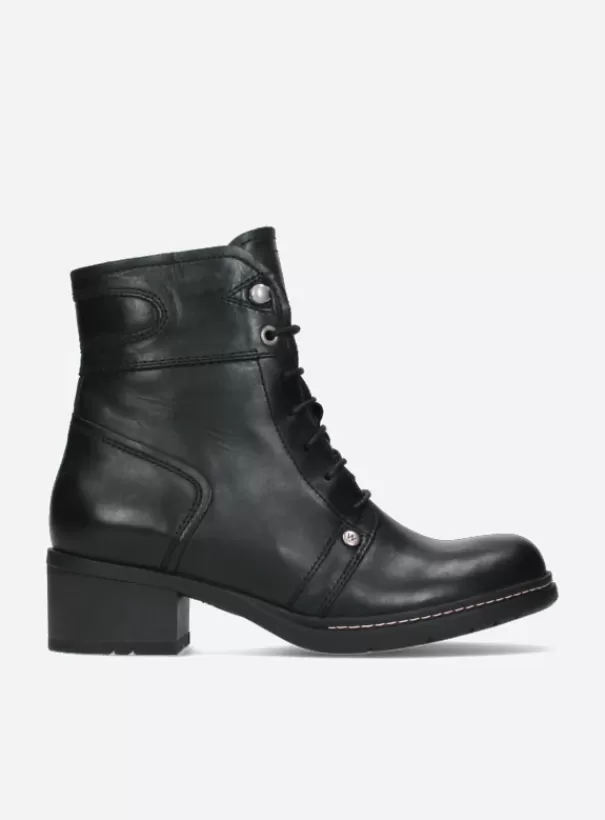 Volle voeten | Biker boots<Wolky Red Deer XW zwart leer