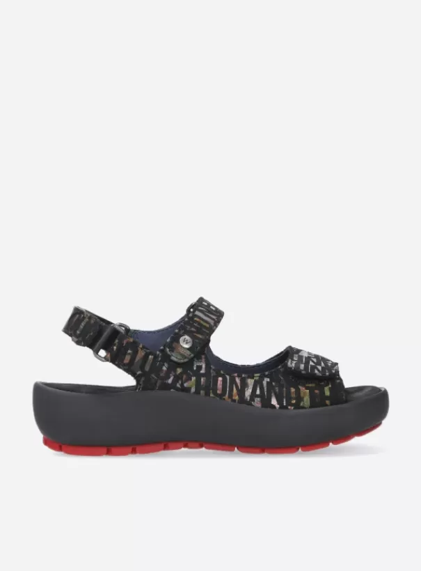 Sandalen | Voorjaar/zomer 2024<Wolky Rio zwart suede