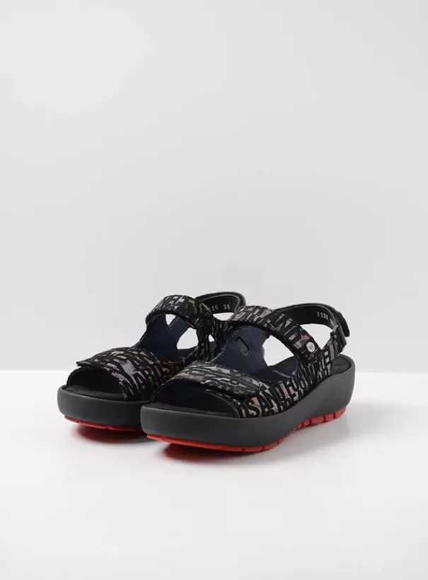 Sandalen | Voorjaar/zomer 2024<Wolky Rio zwart suede