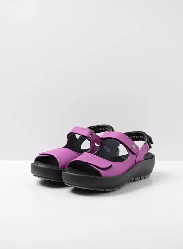 Sandalen | Voorjaar/zomer 2024<Wolky Rio fuchsia leer