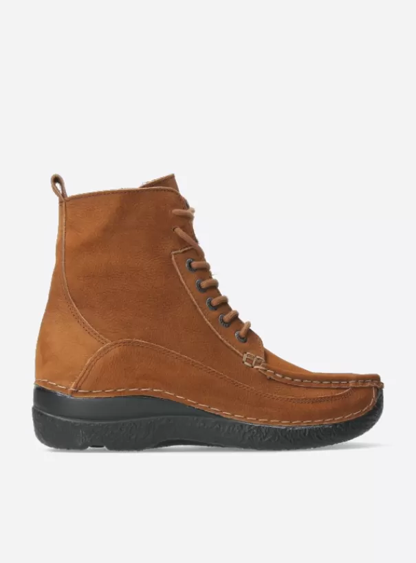 Veterschoenen<Wolky Roll Boot cognac nubuck