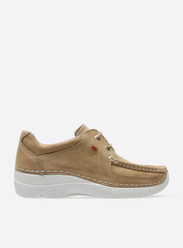 Veterschoenen<Wolky Roll Shoe beige nubuck