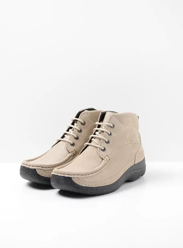 Hielspoor | Veterschoenen<Wolky Roll Shoot safari nubuck