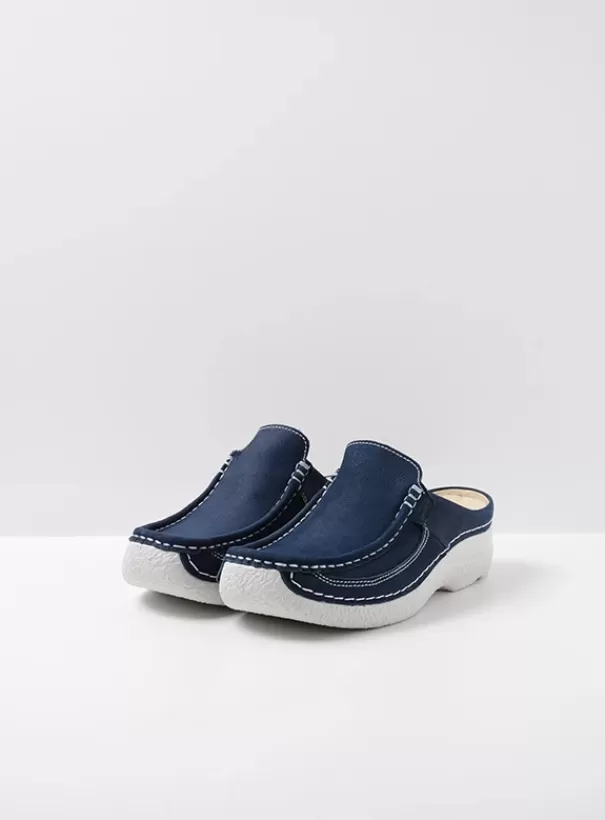 Slippers | Klompen<Wolky Roll Slide denim nubuck